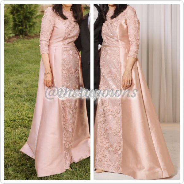 Teri Jon Blush Gown for Sale