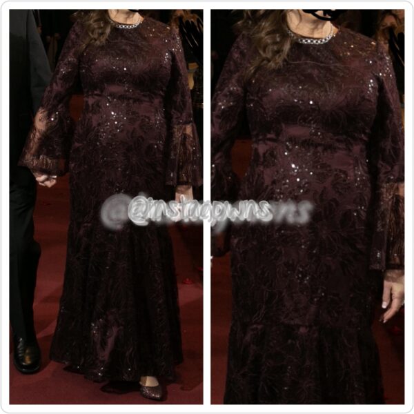Stunning Vince Camuto Burgundy Mother of Bride Gown for Sale