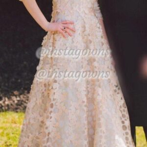 Peach Floral Gown for Sale