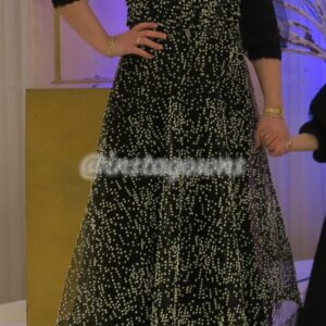 Sister of the bride Black and White midi Dress for rent or sale