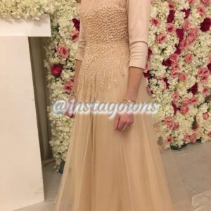 Magnificent Pink/Peach Color Gown for Sale