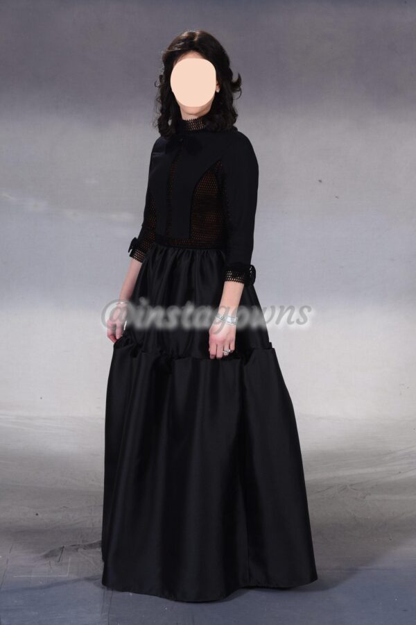 Black and Rust Sister of the Bride Gown for Sale
