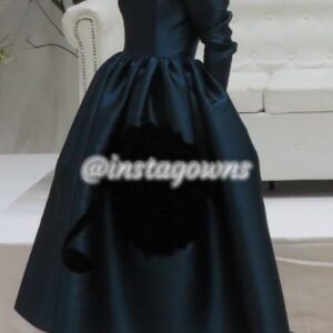 Beautiful Custom Cocktail length Gown for Sale