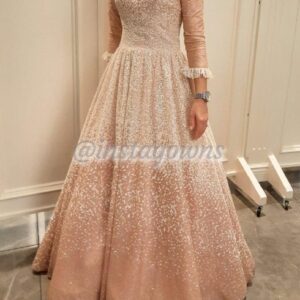 Magnificent Custom made Pink/Blush Gown for Sale