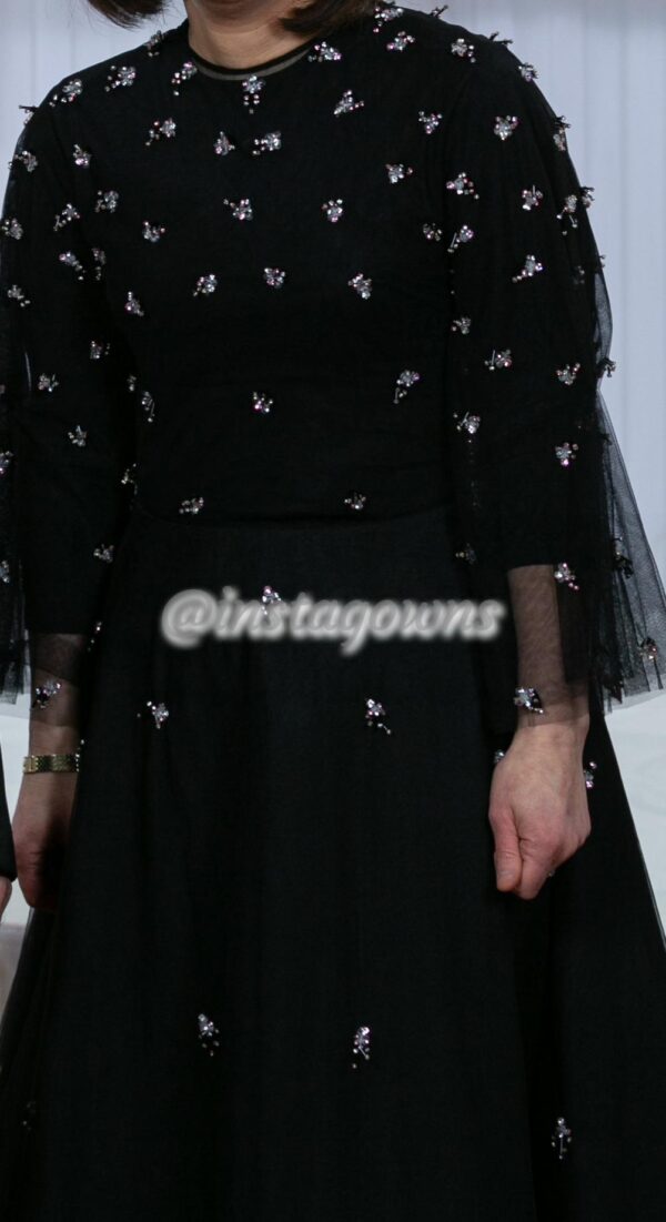 Beautiful Foster black with stones Gowns for Sale
