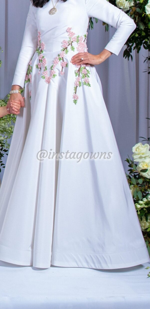 Stunning custom designer Gown for sale