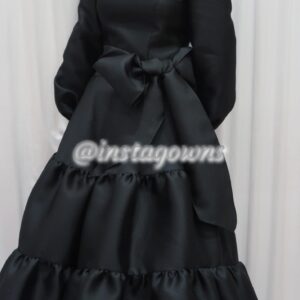 Stunning Custom Black Gown for Rent