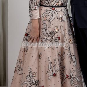 Gorgeous pink Basix Black Label Gown for sale