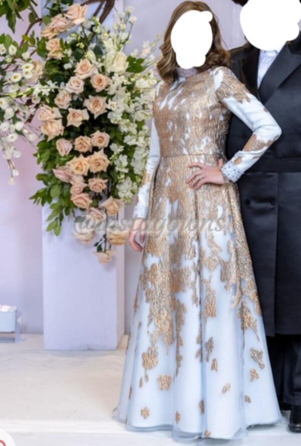 Stunning custom mother of the bride Gown for sale