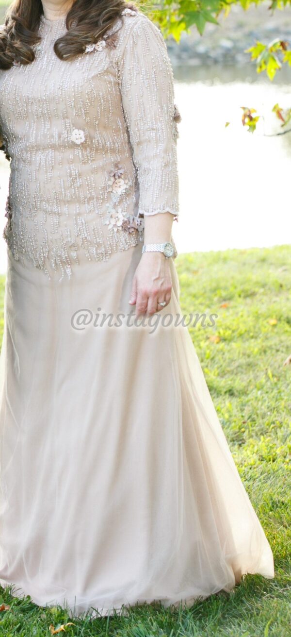 Ladies Custom blush Gown for sale