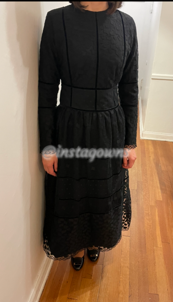 Black all lace Dress / Gown for rent