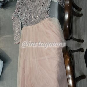 Tulle light pink teen Gown for Sale