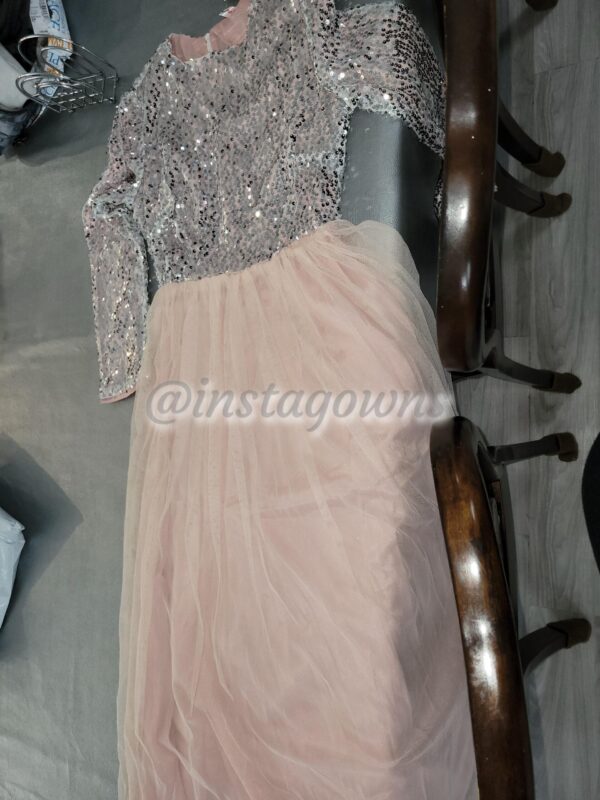 Tulle light pink teen Gown for Sale