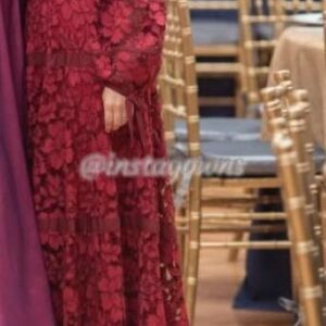 Beautiful Lela Rose lace Gown for sale