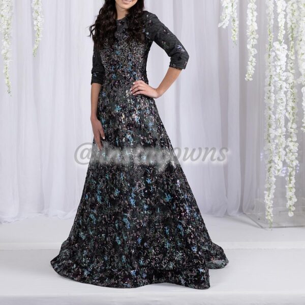 Stunning Miri Couture Gown for Sale