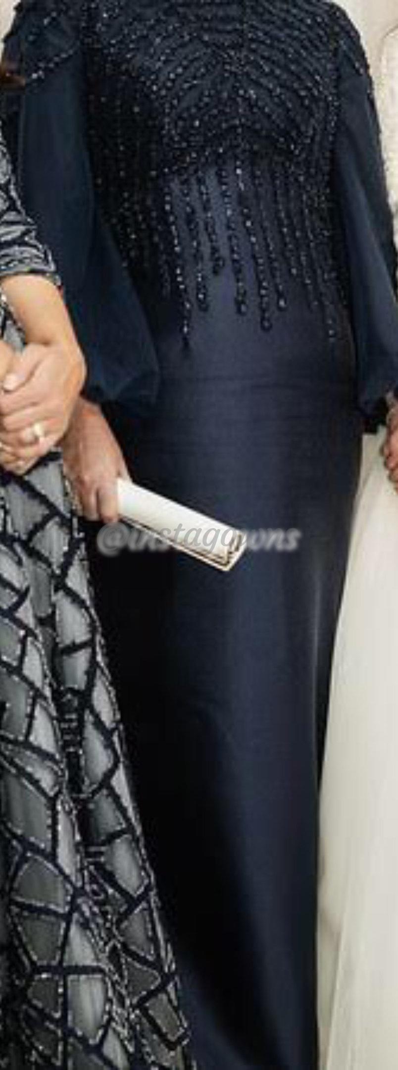 Mother of the Bride Navy Gown for sale