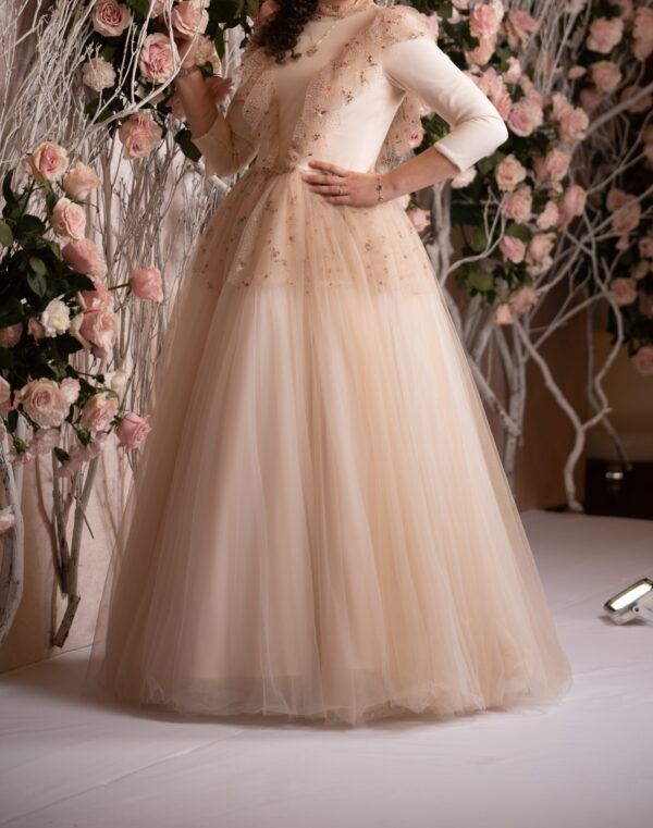 Esty Haas Blush Gorgeous Gown for Sale