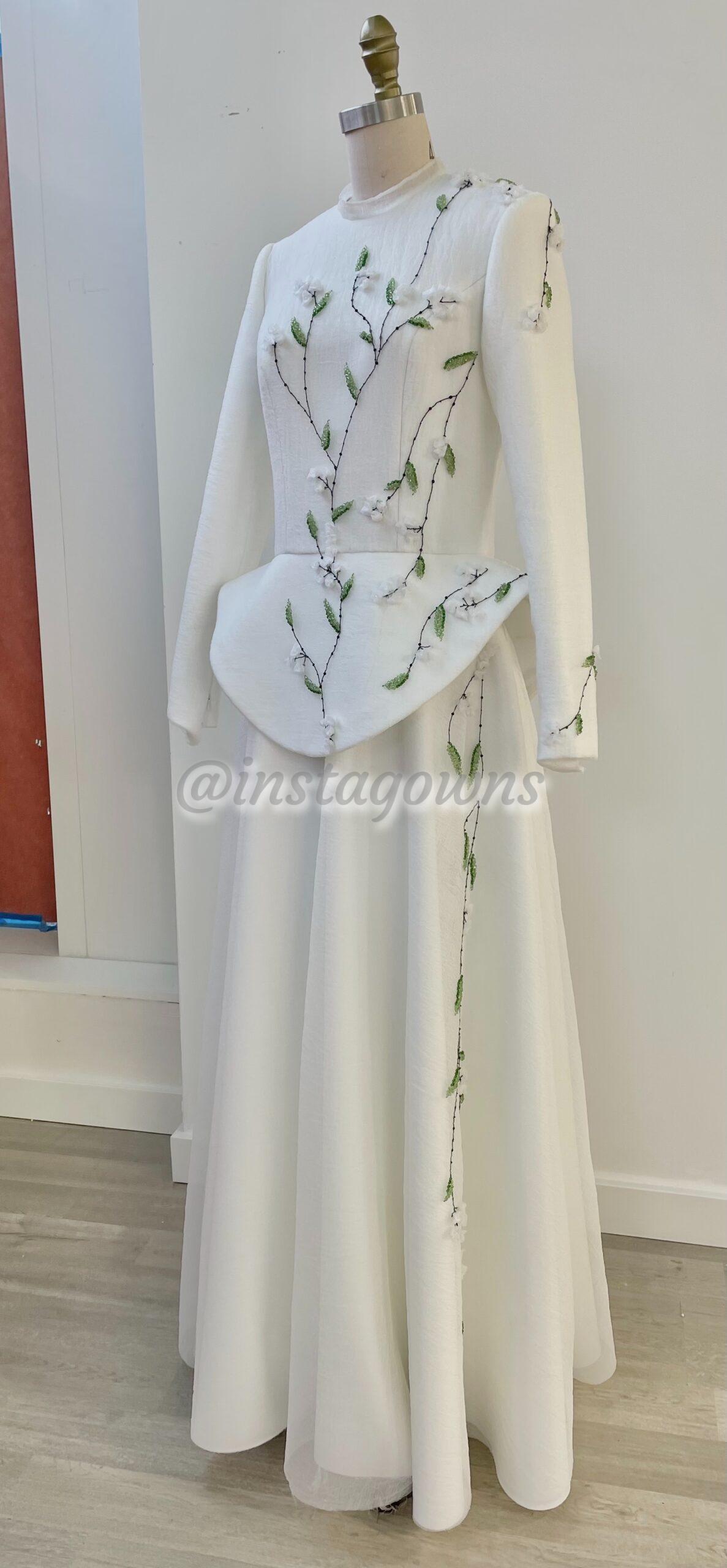 Green Lily Gown for sale