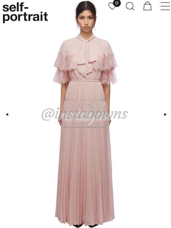 Two Self Portrait Light pink, Gown for sale
