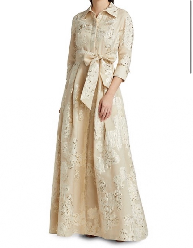 Teri John Champagne Gown for Sale