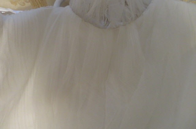 Custom made tulle gown for sale
