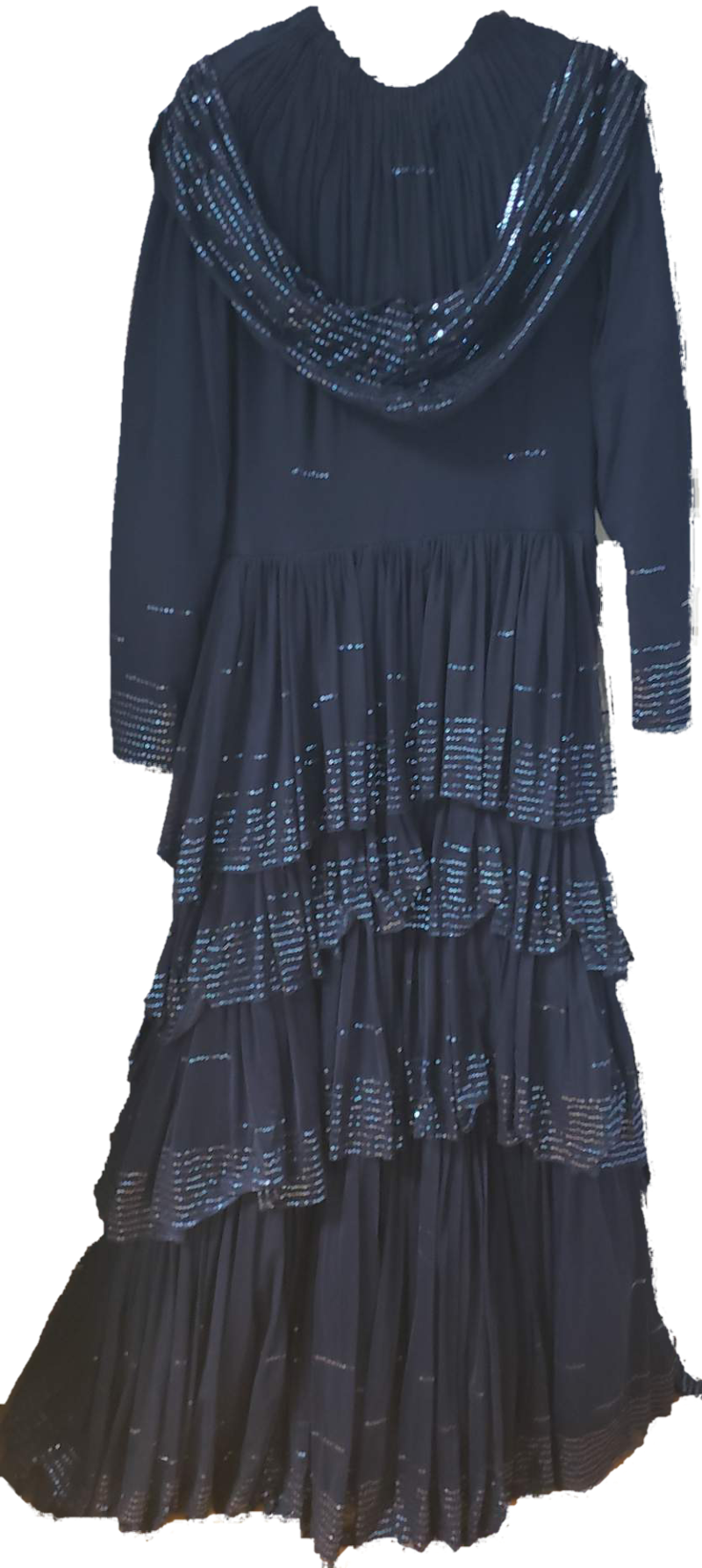 Beautiful Finds & Co. Mother of the Bride Blue Gown For Sale