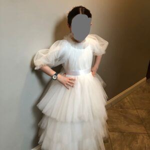 Two Stunning Ivory Children's Gowns for Sale