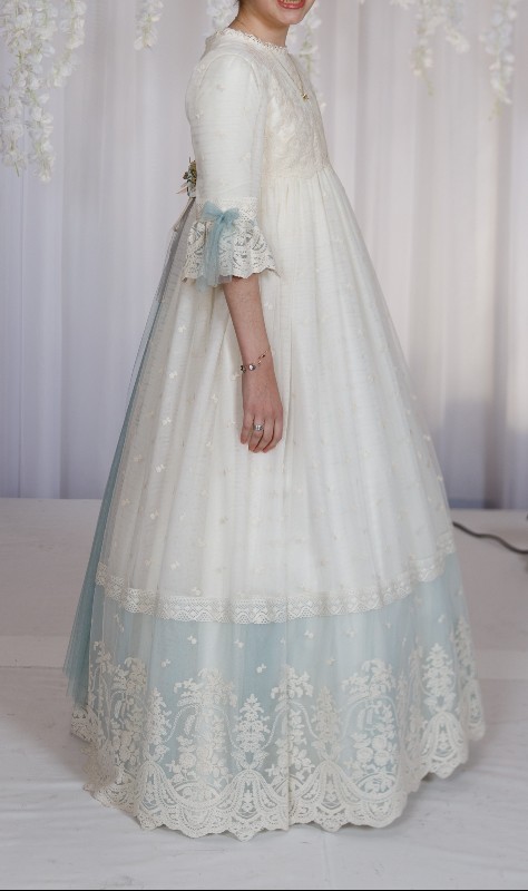 Designer Rosa Clara Ivory Girls Gown for Sale