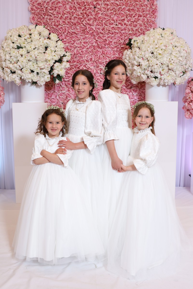 Four Elegant and beautiful white girls gowns for sale