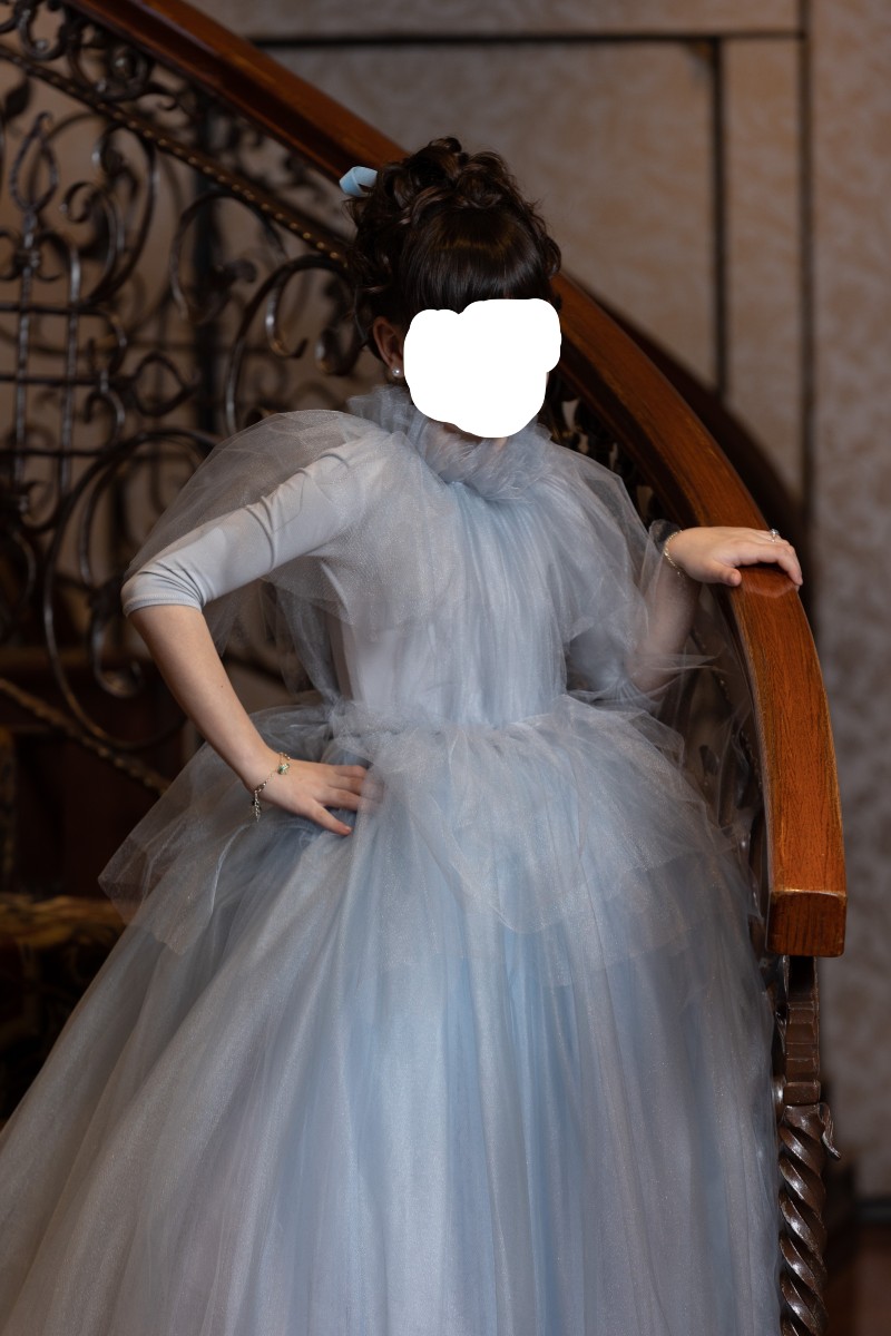 Dreamy light blue girls gown for sale