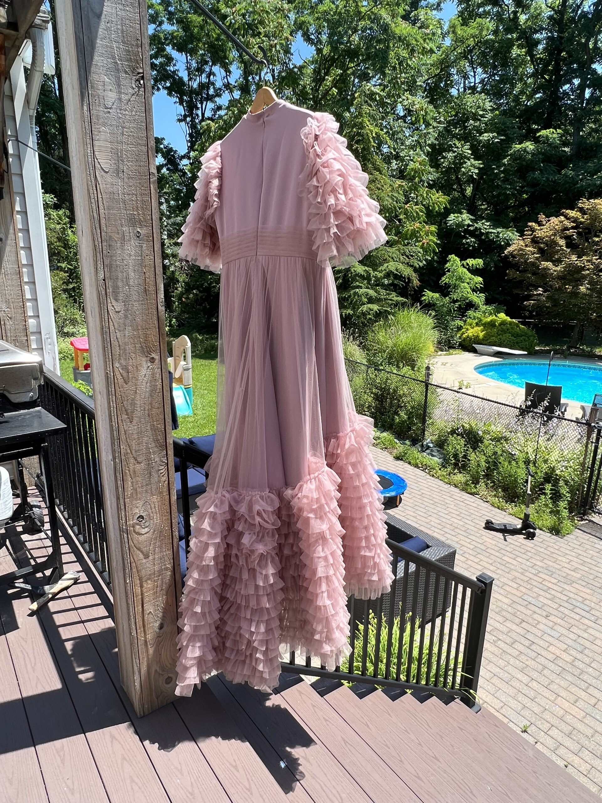 Gorgeous and stylish custom Raquel couture Gown for sale