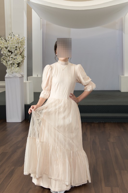 elegant young teens loisa champagne gown for sale