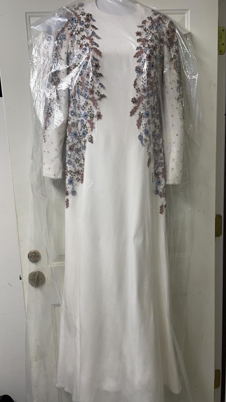 Beautiful Custom Made Haas Gown for Sale