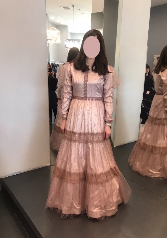 Stunning Exquisite Blush Gown for Sale