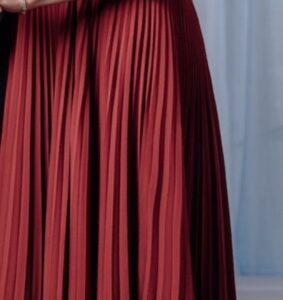 Elegant Maroon maternity gown for sale