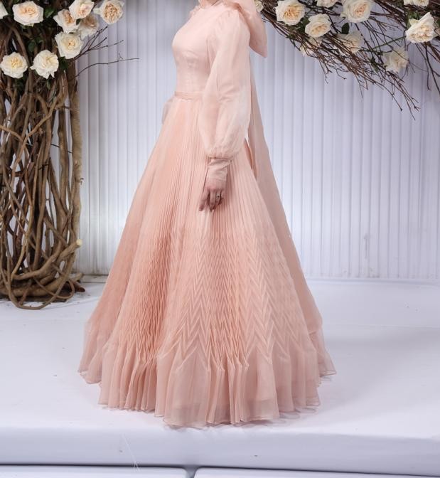 Beautiful Custom Pink Gown for Sale