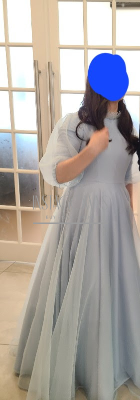 Gorgeous light Blue Gown Sister of the bride gown
