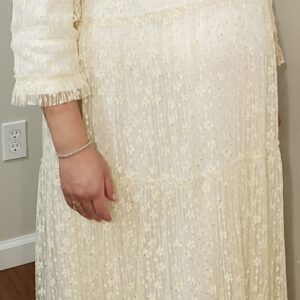 Gorgeous Ivory lace maternity gown for sale