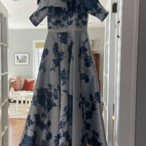 Gorgeous Miri’s blue floral gown for Sale