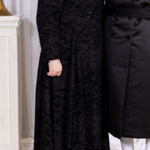 Beautiful Mother of Bride Black Gown for Sale
