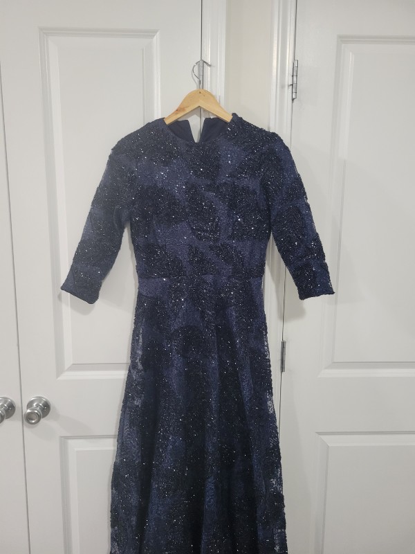 Beautiful Navy Gown for Sale