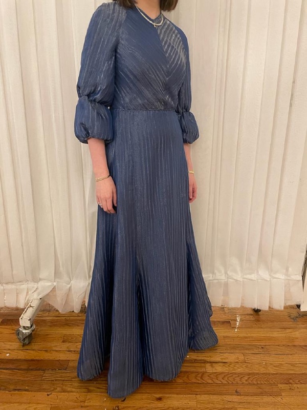 Beautiful custom Blue gown for sale