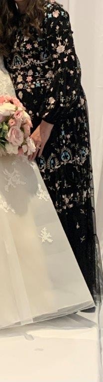 Beautiful Black Mac Duggal Gown For Sale