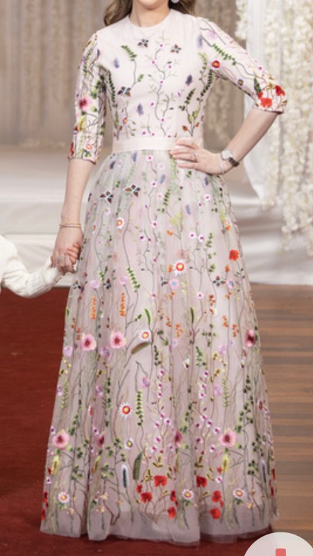 Elegant sister of the bride custom gown for sale