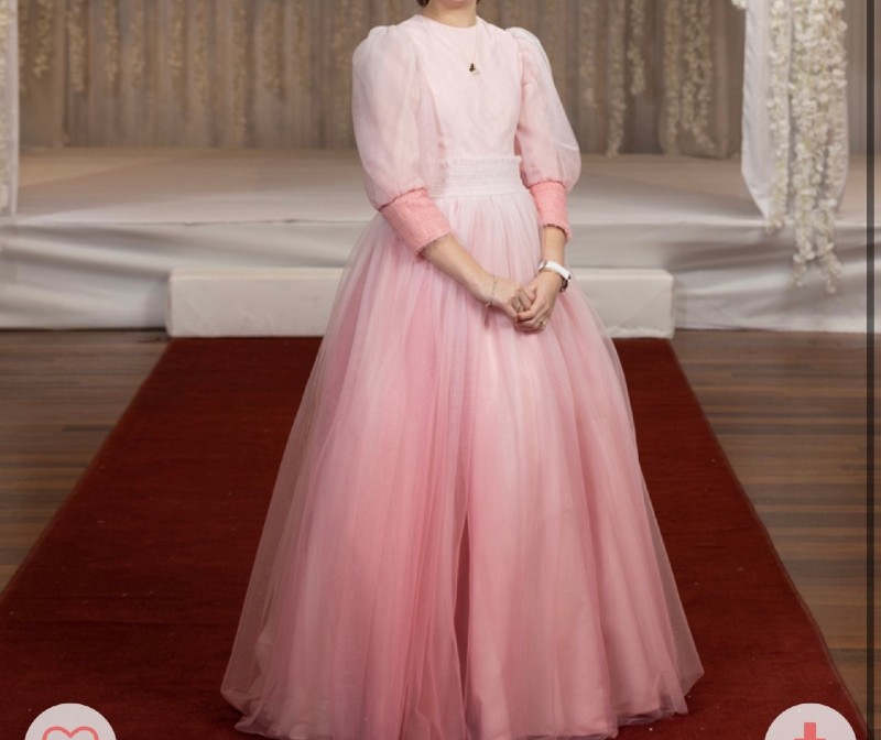 beautiful custom sister of the bride ombre gown for sale