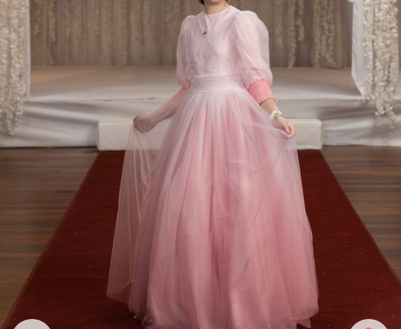 beautiful custom sister of the bride ombre gown for sale