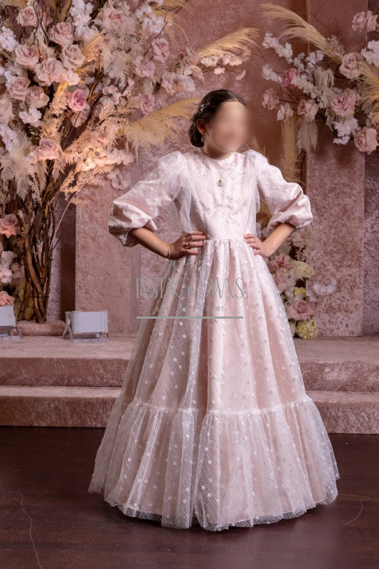 Gorgeous Custom Slomiuc Sister of the Bride Gown for sale