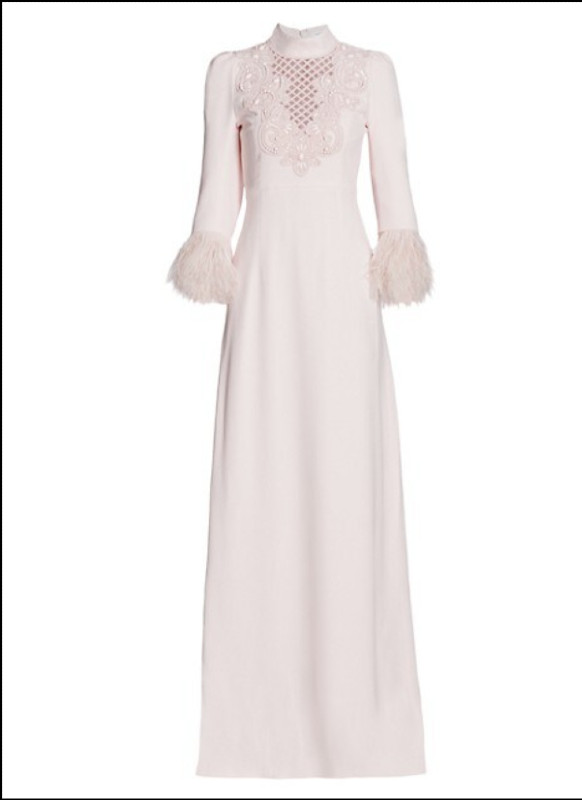 Andrew GN Pale Pink Gown for Sale
