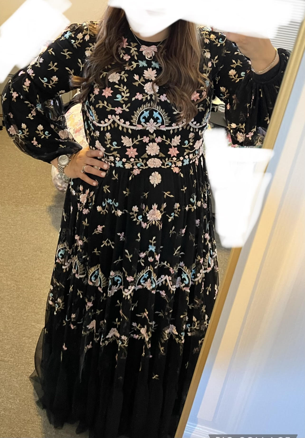 Beautiful Black Mac Duggal Gown For Sale