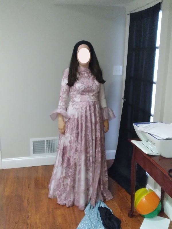 Gorgeous pink gown for sale
